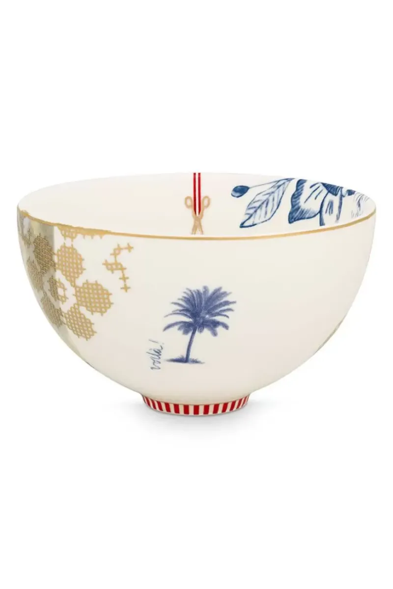 Heritage Kom Palm Wit 15 Cm<Pip Studio