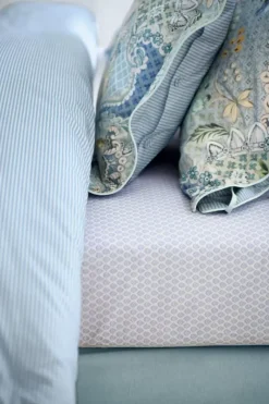 Hoeslaken Thousand Leaves Blauw<Pip Studio Sale