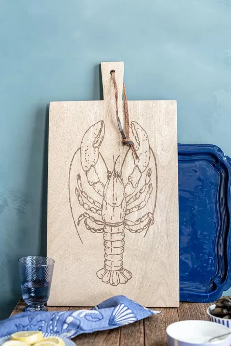 Houten Rechthoekig Plateau Kreeft<Pip Studio Outlet