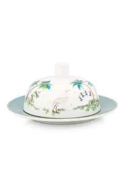 Jolie Botervloot Rond Dots Gold<Pip Studio New