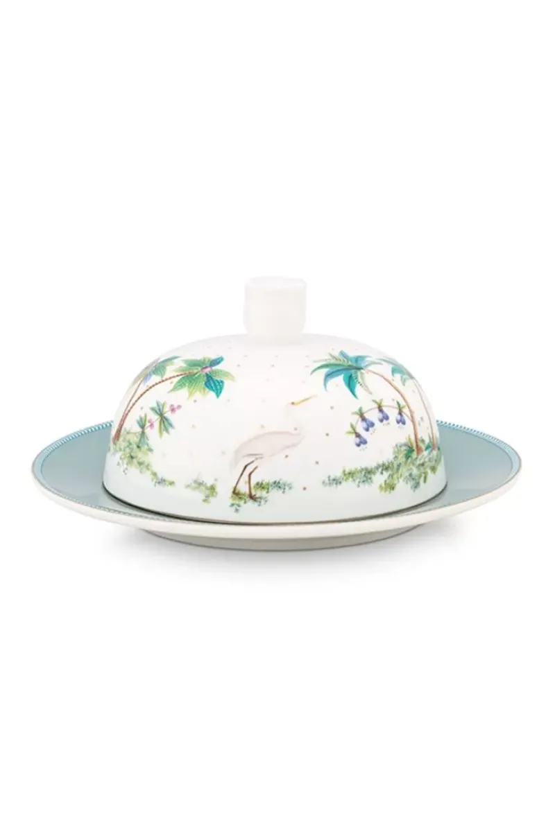 Jolie Botervloot Rond Dots Gold<Pip Studio New