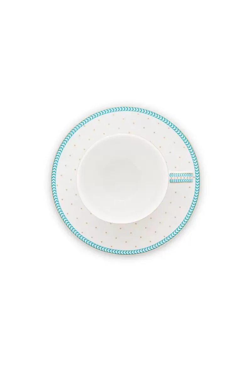 Jolie Espresso Kop & Schotel Dots Gold<Pip Studio Online
