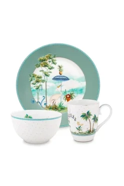 Jolie Ontbijt Set/3 Blauw<Pip Studio Outlet
