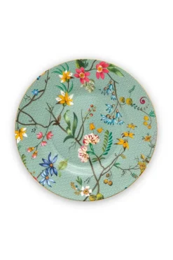 Jolie Petit Four Flowers Blauw 12 Cm<Pip Studio Best