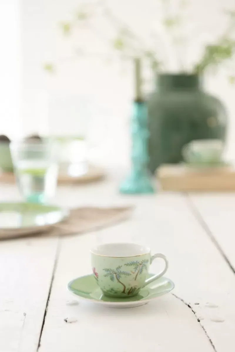 Jolie Set/2 Espresso Kop & Schotel<Pip Studio Hot