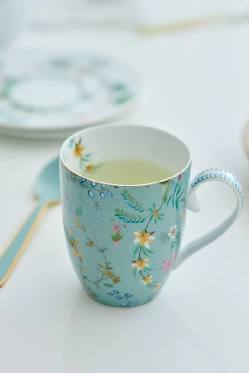 Jolie Set/3 Thee Set Groot Flowers<Pip Studio Outlet