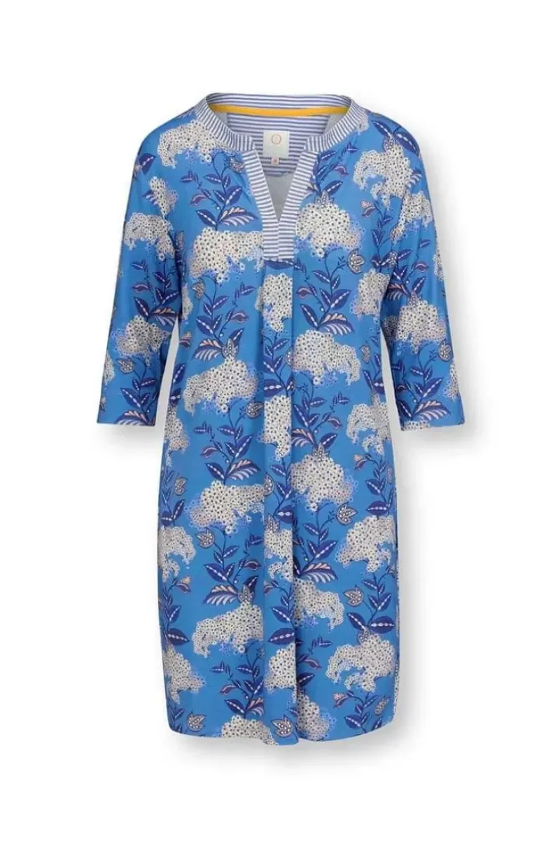 Jurk Flora Firenze Kobalt<Pip Studio