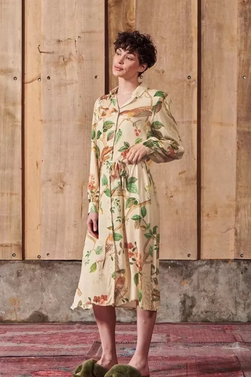 Jurk Lange Mouw Good Nightingale Zand<Pip Studio Discount