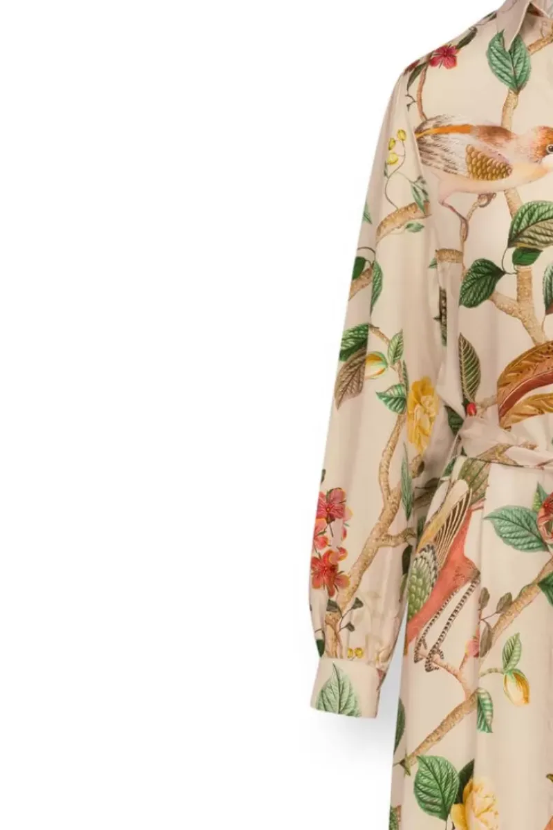 Jurk Lange Mouw Good Nightingale Zand<Pip Studio Discount
