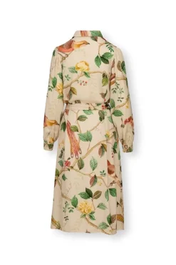 Jurk Lange Mouw Good Nightingale Zand<Pip Studio Discount