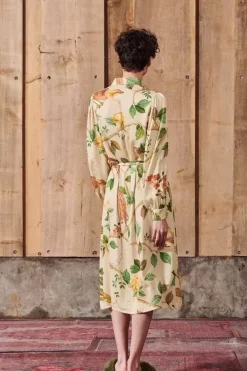 Jurk Lange Mouw Good Nightingale Zand<Pip Studio Discount
