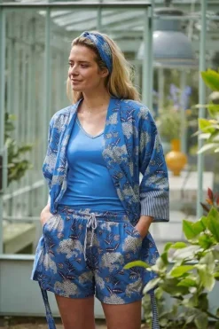 Kimono Flora Firenze Kobalt<Pip Studio Clearance