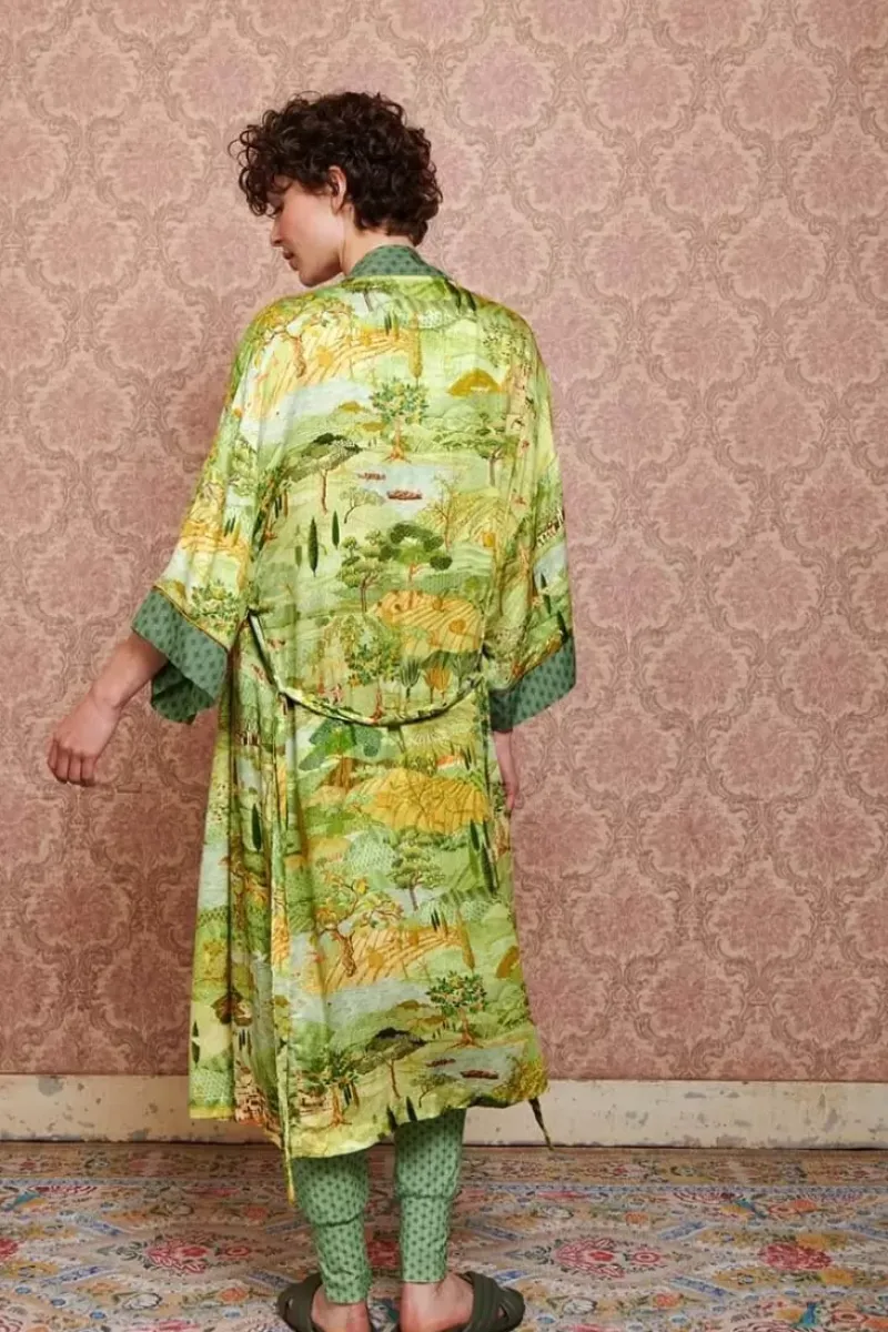 Kimono Toscana Groen<Pip Studio Outlet