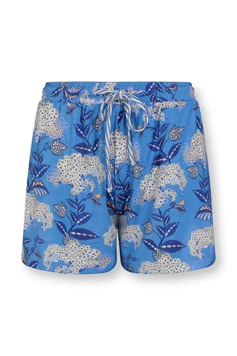 Korte Broek Flora Firenze Kobalt<Pip Studio Best