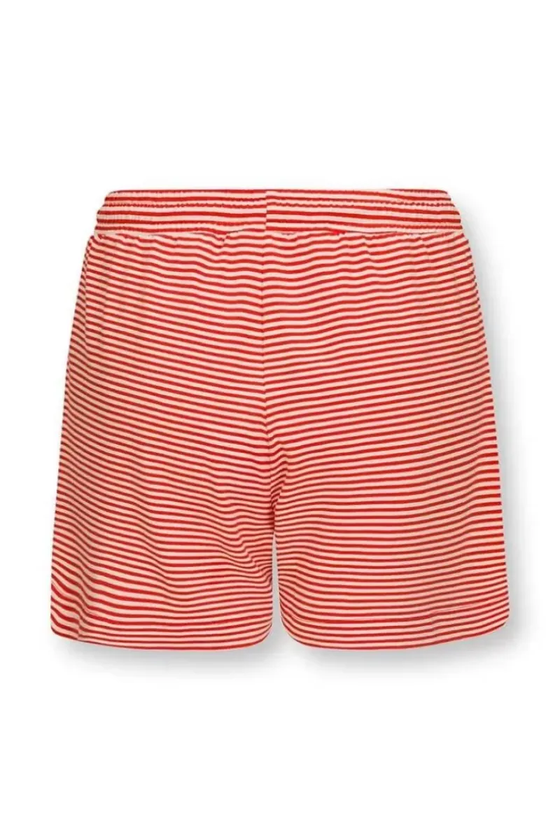 Korte Broek Little Sumo Stripe Koraal<Pip Studio Best