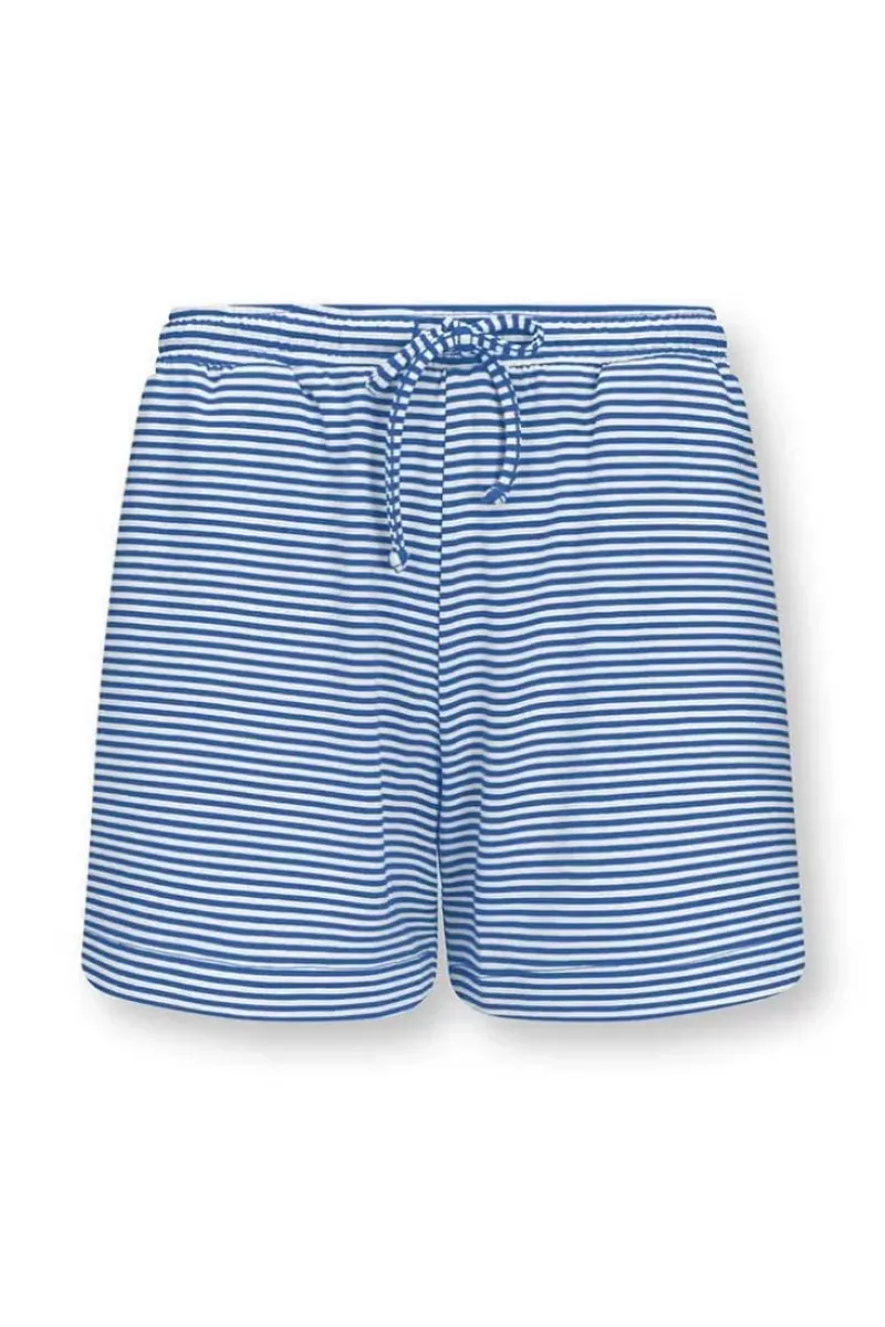 Korte Broek Little Sumo Stripe Kobalt<Pip Studio Best