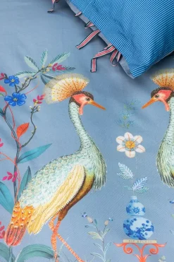 Kussensloop Flirting Birds Blauw<Pip Studio Online