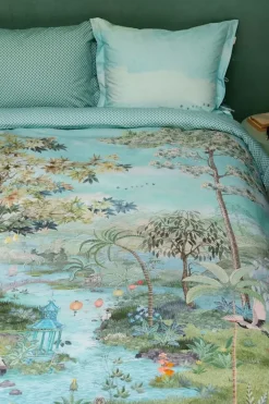 Kussensloop Paradise Groen<Pip Studio Online