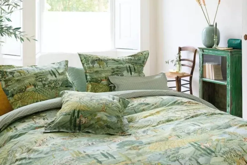 Kussensloop Toscana Groen<Pip Studio New