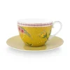 La Majorelle Cappuccino Kop & Schotel Geel<Pip Studio Discount