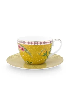 La Majorelle Cappuccino Kop & Schotel Geel<Pip Studio Discount