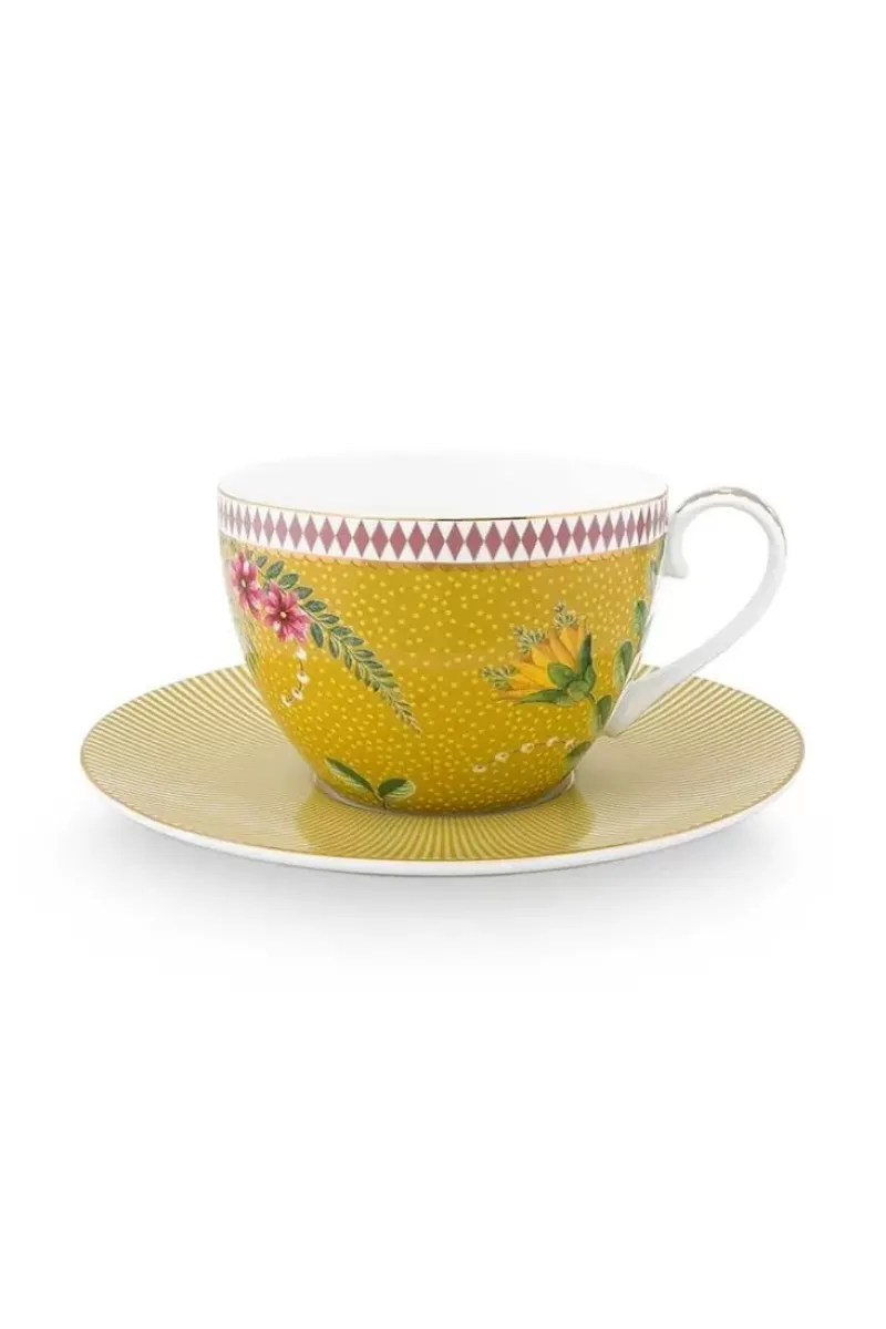La Majorelle Cappuccino Kop & Schotel Geel<Pip Studio Discount