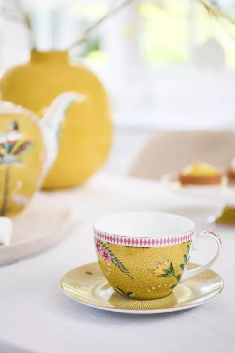 La Majorelle Cappuccino Kop & Schotel Geel<Pip Studio Discount