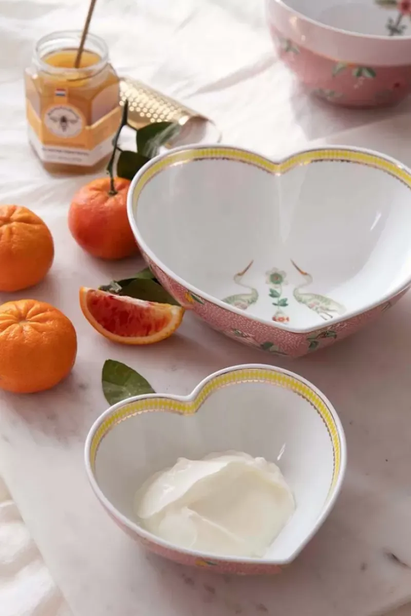 La Majorelle Grote Serveerschaal Hart<Pip Studio Online