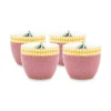 La Majorelle Set/4 Eierdopjes Roze<Pip Studio Clearance