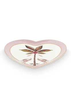 La Majorelle Set/2 Hartvormige Borden<Pip Studio New