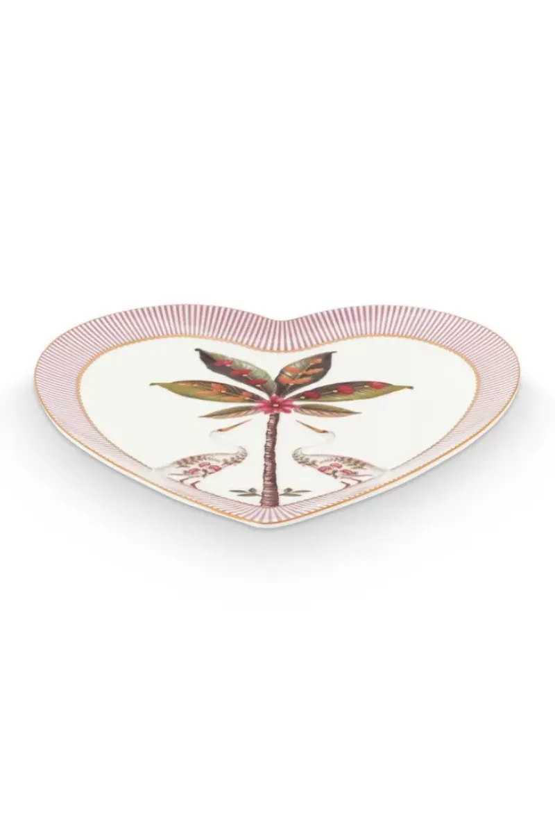 La Majorelle Set/2 Hartvormige Borden<Pip Studio New