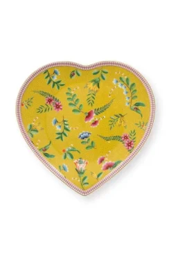 La Majorelle Set/2 Hartvormige Borden<Pip Studio Sale
