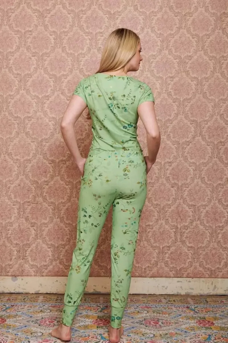 Lange Broek Kawai Flower Licht<Pip Studio Online