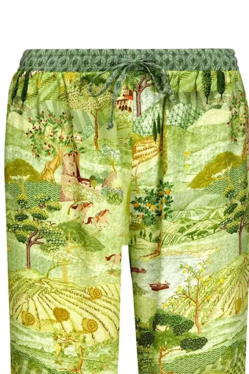 Lange Broek Toscana Groen<Pip Studio Sale