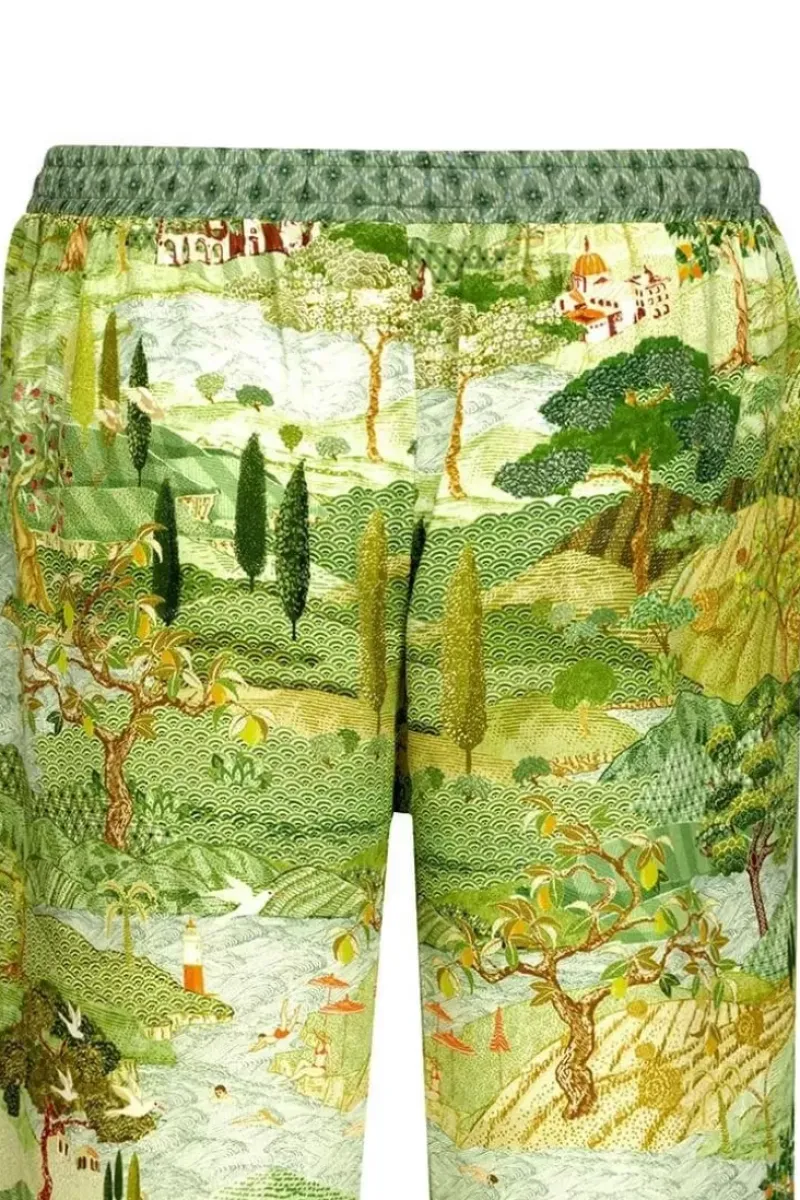 Lange Broek Toscana Groen<Pip Studio Sale