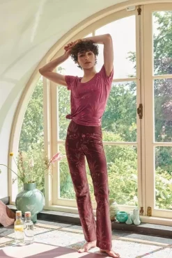 Lange Flared Sportlegging Isola Donker<Pip Studio Discount