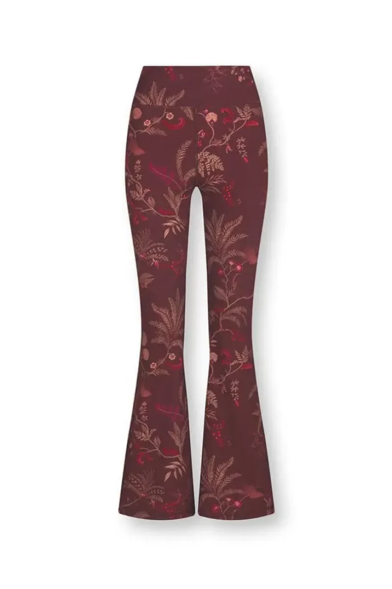 Lange Flared Sportlegging Isola Donker<Pip Studio Discount