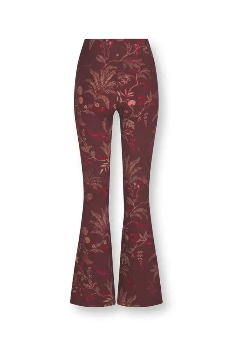 Lange Flared Sportlegging Isola Donker<Pip Studio Discount