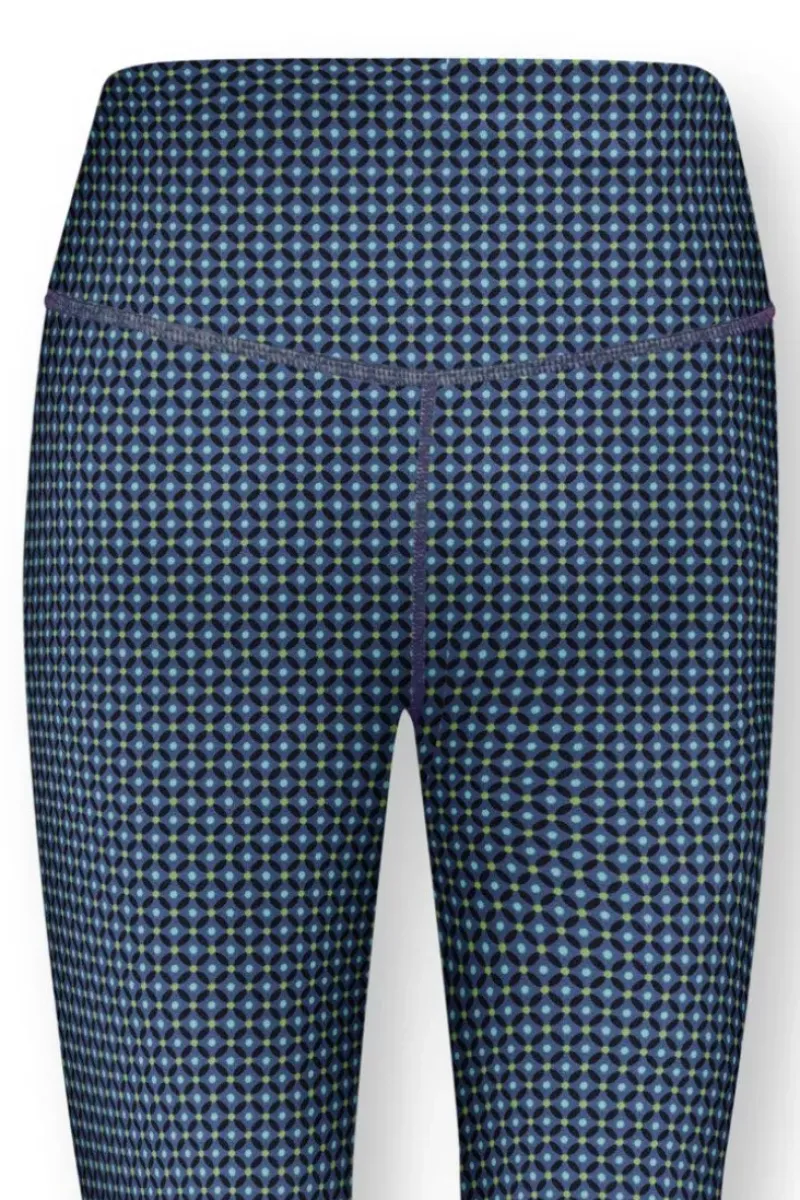 Lange Sportlegging Cross Stitch Blauw<Pip Studio Best