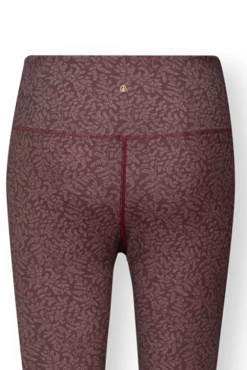 Lange Sportlegging Leafy Dots Terra<Pip Studio Best