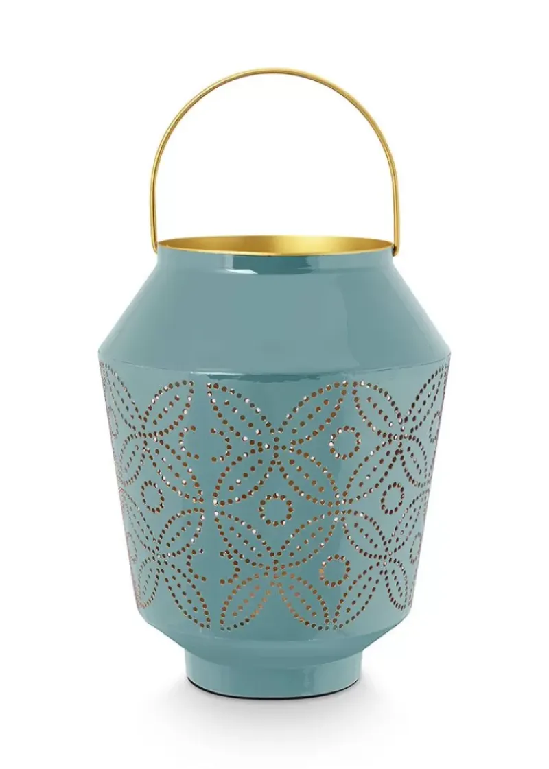 Lantaarn Geemailleerd Donker 29 Cm<Pip Studio