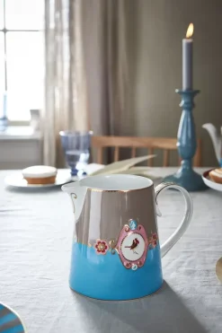 Love Birds Kan Groot Blauw/Khaki<Pip Studio Best