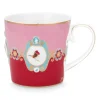 Love Birds Mok Groot Rood/Roze<Pip Studio