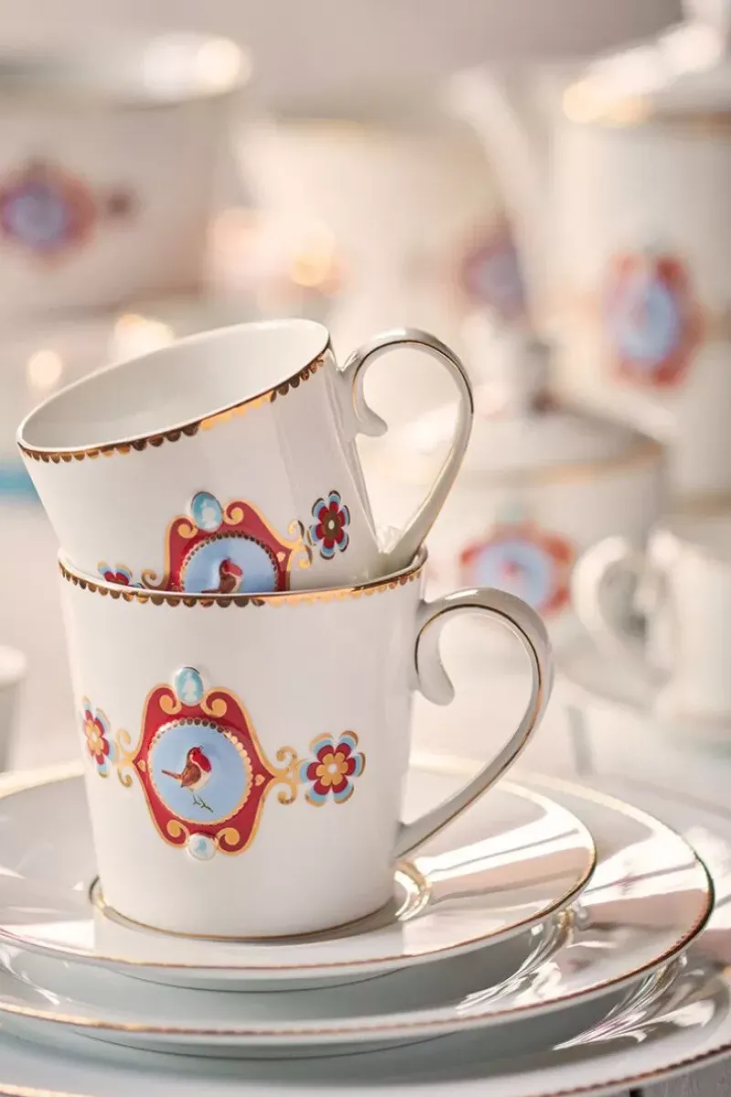 Love Birds Ontbijtset/7 Wit<Pip Studio