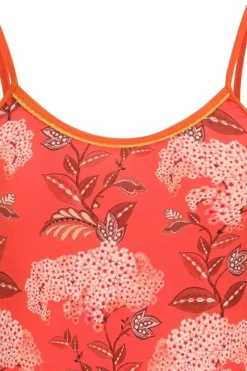 Mouwloze Top Flora Firenze Koraal<Pip Studio Best