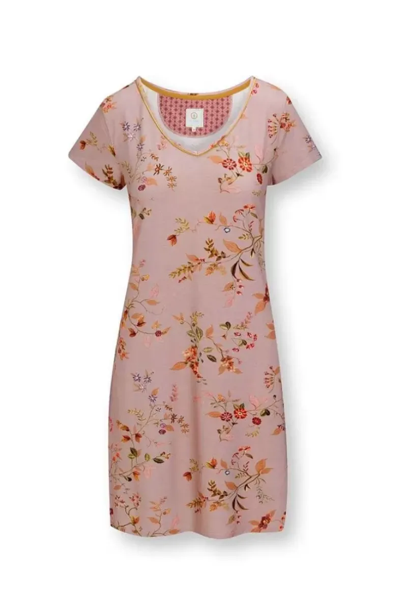 Nachthemd Korte Mouw Kawai Flower Licht<Pip Studio Hot