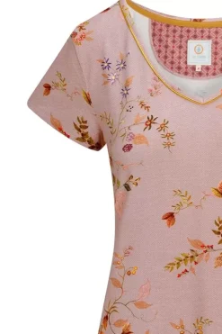Nachthemd Korte Mouw Kawai Flower Licht<Pip Studio Hot