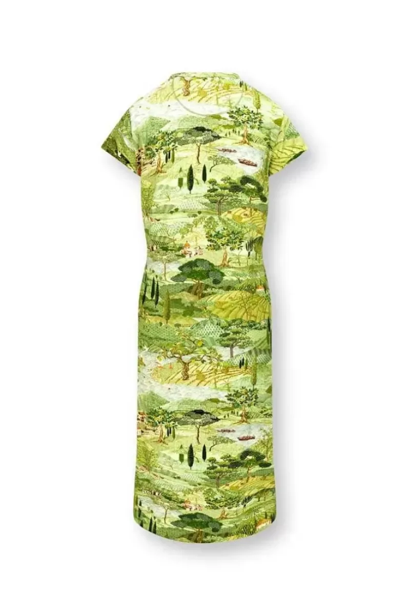 Nachthemd Korte Mouw Toscana Groen<Pip Studio Outlet