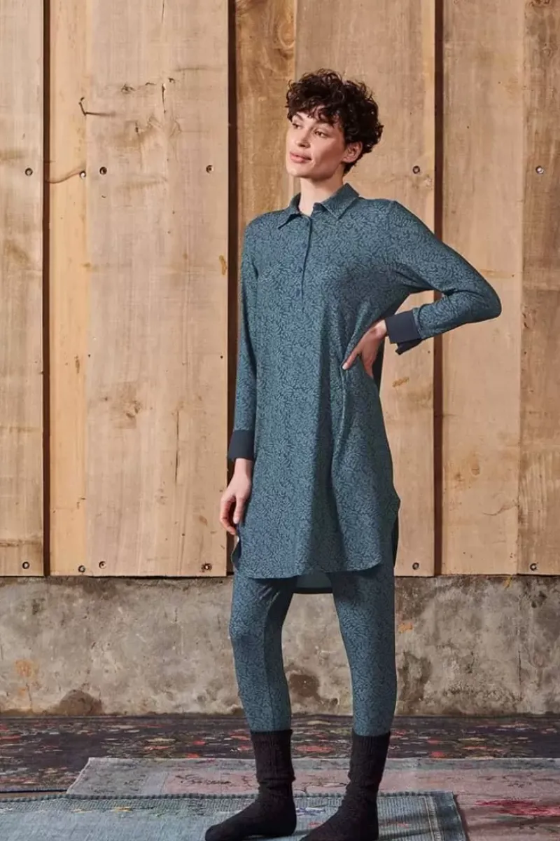 Nachthemd Lange Mouw Leafy Dots<Pip Studio Online