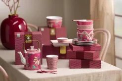 Oriental Flower Festival Set/4 Mokken Donker<Pip Studio Best